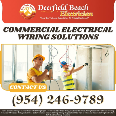 Commercial Electrical Wiring Solutions