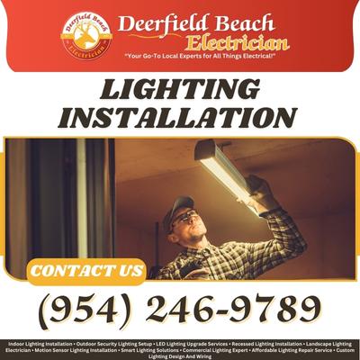 Deerfield Beach Lighting Installation