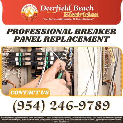 Professional Breaker Panel Replacement