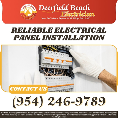 Reliable Electrical Panel Installation