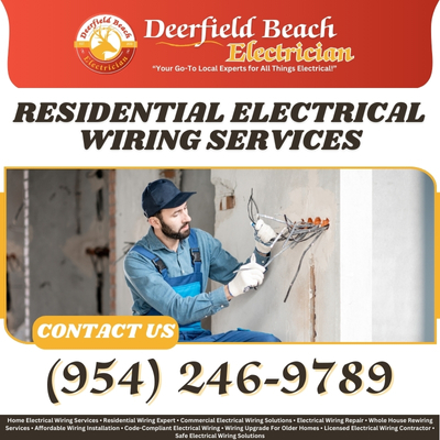 Residential Electrical Wiring Services