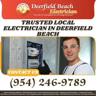 Trusted Local Electrician in Deerfield Beach